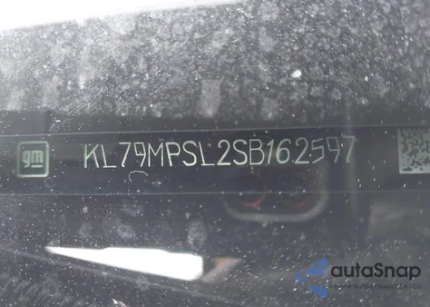 2025 Chevrolet Trailblazer Fwd Lt z USA, uszkodzony, nr VIN KL79MPSL2SB162597